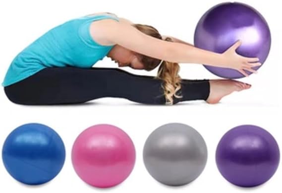 Mini Bola 25cm Suíça De PVC Inflável Exercício Yoga Pilates Ginastica Fisioterapia